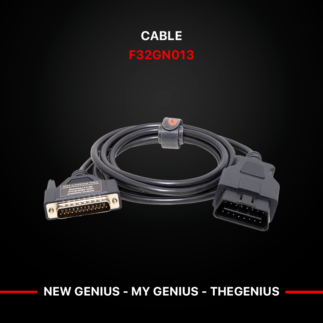 PORSCHE: SPECIFIC OBDII CONNECTOR FOR VEHICLES PROVIDED WITH BOSCH M5.2.2