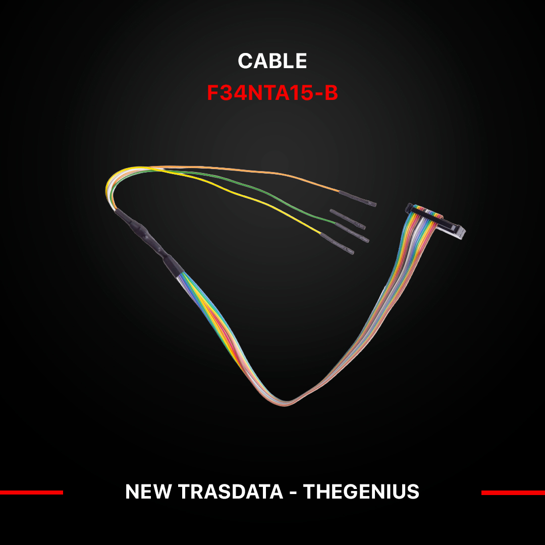 SPARE - GPT/CAN OPERATIONS (IDC26-16), COLORED FLAT CABLE WITH PIGTAIL WIRES